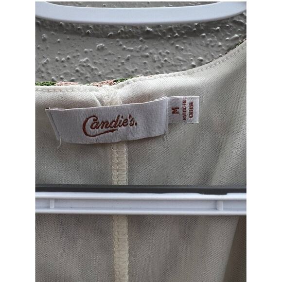 Juniors Candies Dress Size Medium Multicolor Chevron Ruffle Sleeveless - Picture 5 of 13